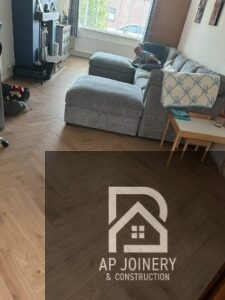 herring bone flooring feniscowles blackburn with darwen